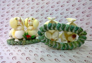 批發(fā) 貝殼工藝品 家居飾品擺件 獅子貝對(duì)狗價(jià)格 廠家 圖片